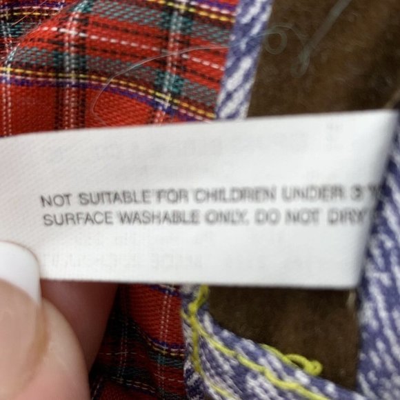 Vtg Russ Troll Buckaroo Cowboy #2369 Plush Doll Plaid Shirt Jeans Soft Body 12" - Picture 9 of 10